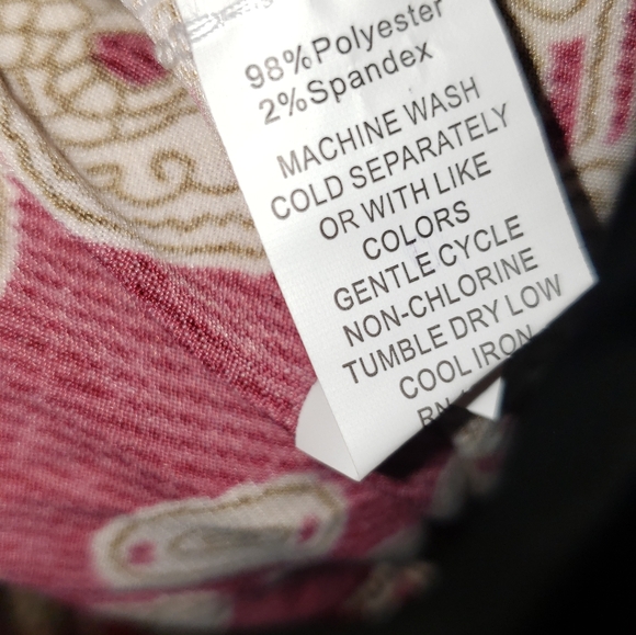 Jon & Anna Red/Brown Floral Faux Halter Keyhole Maxi Dress 1X NWT - Picture 7 of 10